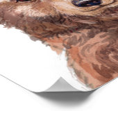 Bloem Baby Beer Cub Nursery Child Woodland Poster (Hoek)