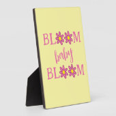 Bloem Baby Bloem  Fotoplaat (Zijkant)