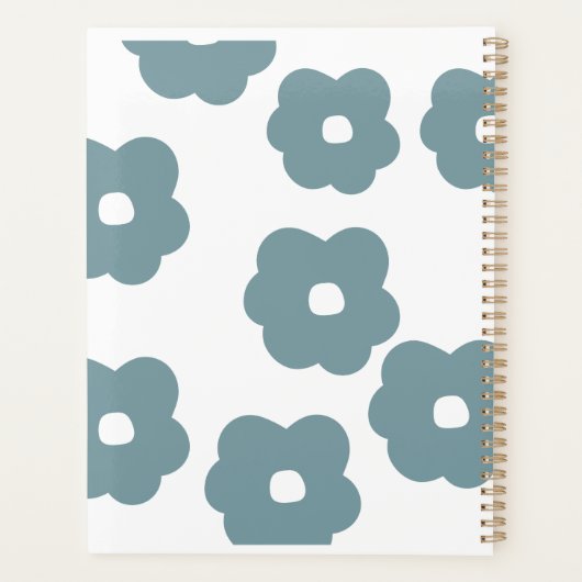 Bloem, baby, Daisy Blue Planner (Achterkant)