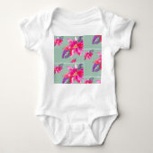  bloem baby pak romper (Voorkant)