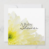 Bloem Baby shower Kaart (Voorkant)