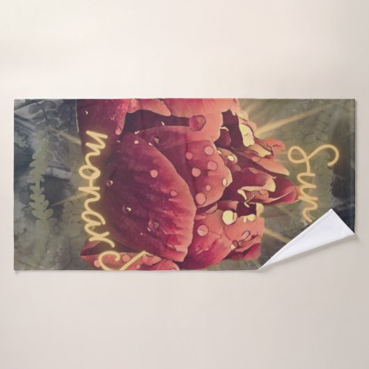 Bloem Badhanddoek (Badhanddoek)