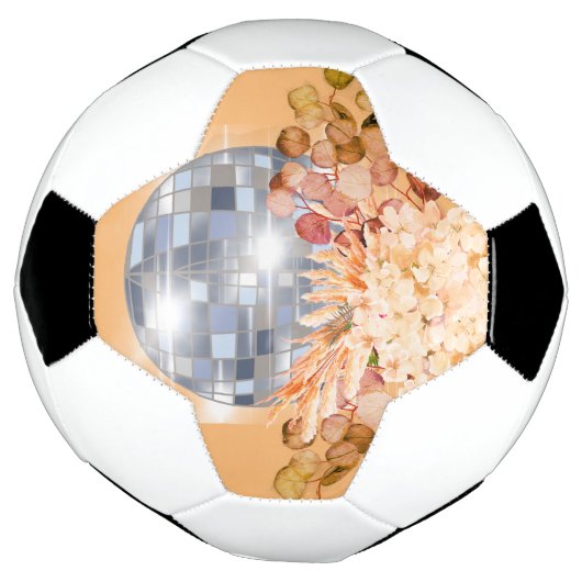Bloem Bal Bruiloftsfeest Disco Voetbal (Gedraaid)