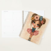 Bloem Ballerina Meisje Planner (Display)