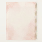 Bloem Ballerina Meisje Planner (Achterkant)