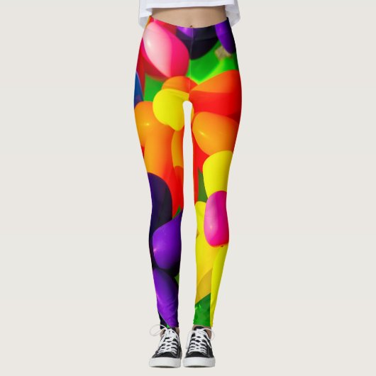 Bloem Ballonnen Speelgoed Leggings (Voorkant)