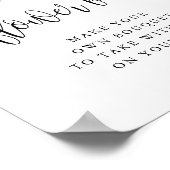 Bloem Bar Waterverf Bloem Bloei Poster (Hoek)