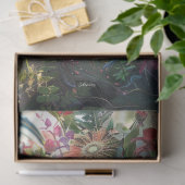 Bloem bedekte fee meisje decoupage tissuepapier (Geschenk)