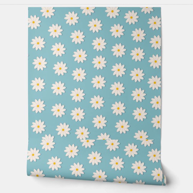 bloem behang (Afrollen)