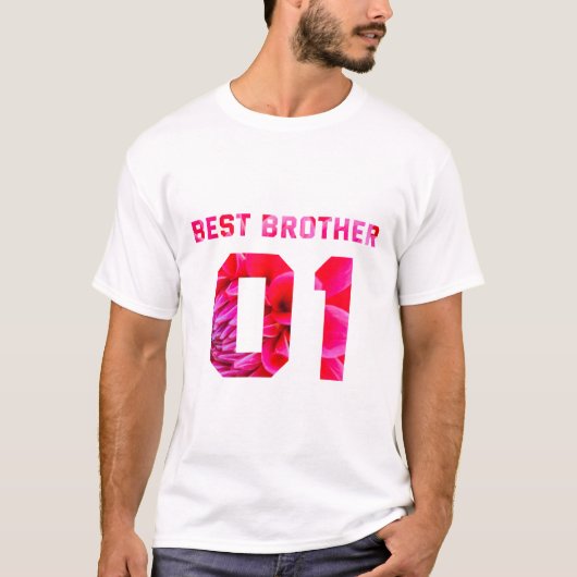Bloem Beste Broer 01 T-shirt (Voorkant)