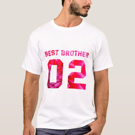 Bloem Beste Broer 02 T-shirt (Voorkant)