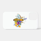 Bloem bij met wilde planten Case-Mate iPhone case (Achterkant (horizontaal))