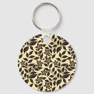 Bloem Bladeren Patroon-23756 Sleutelhanger
