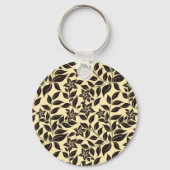 Bloem Bladeren Patroon-23756 Sleutelhanger (Achterkant)