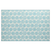 bloem blauw ivoor stof (Fat Quarter)