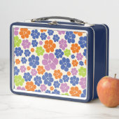 Bloem - blauw, Oranje, Paars, groen (In situ)