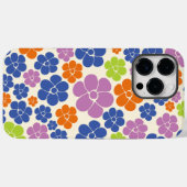 Bloem - blauw, Oranje, Paars, groen Case-Mate iPhone Case (Achterkant (horizontaal))