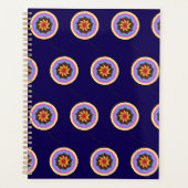 Bloem Blauw  Planner (Voorkant)