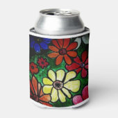 bloem blikjeskoeler (Blikje Voorkant)