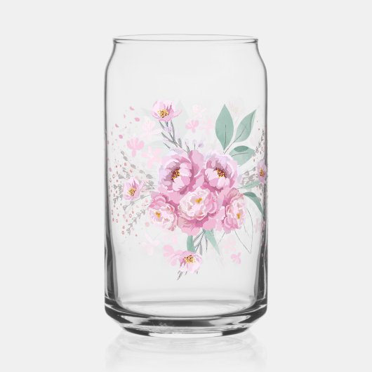 bloem blikvorm glas (Voorkant)