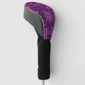 Bloem Bloei Fairycore Patroon Golfheadcover (Schuin)