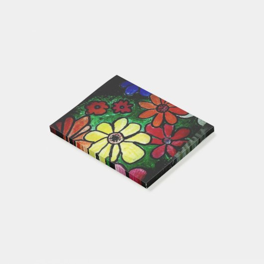 bloem bloei post-it® notes (Schuin)