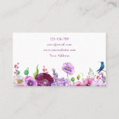 Bloem Bloem fotoprofiel Visitekaartje (Achterkant)