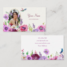 Bloem Bloem fotoprofiel Visitekaartje