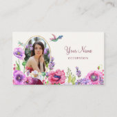 Bloem Bloem fotoprofiel Visitekaartje (Voorkant)