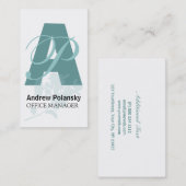 Bloem bloem visitekaartje (Voorkant / Achterkant)