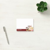 bloem, bloemen, bloemen, romantische bloem post-it® notes (Kantoor)