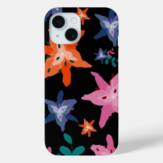 Bloem Bloemen Telefoon Case (Achterkant)