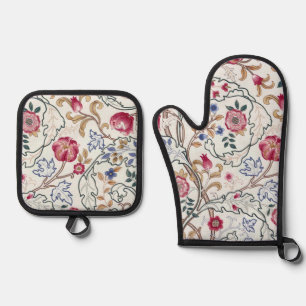 Bloem, Bloempatroon, William Morris Ovenwant & Pannenlap Set