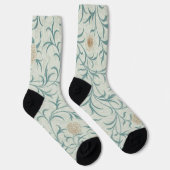 Bloem, Bloempatroon, William Morris Sokken (Rechts)