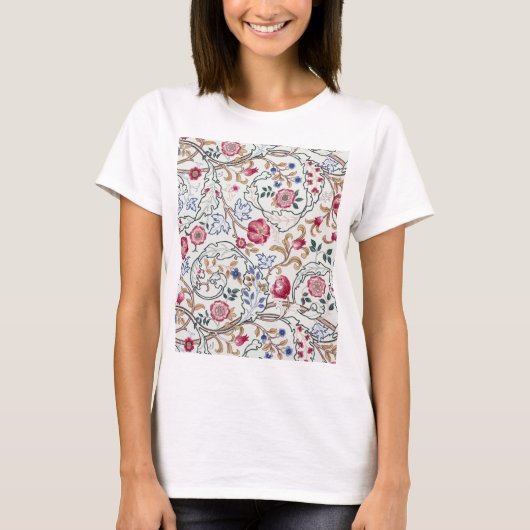 Bloem, Bloempatroon, William Morris T-shirt (Voorkant)