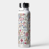 Bloem, Bloempatroon, William Morris Waterfles (Rechts)