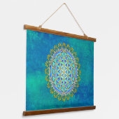 bloem -  bloesems 1 hangend wandkleed (Gebogen)