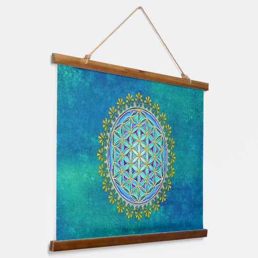 bloem -  bloesems 1 hangend wandkleed (Gebogen)