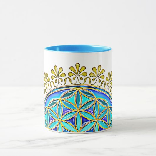 bloem -  bloesems 1 mok (Midden)