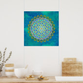 bloem - bloesems 1 poster (Keuken)