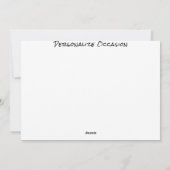  Bloem Boeket Art Kleur Potloden Tekening Feestdagenkaart (Achterkant)