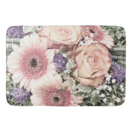 bloem, boeket, bloemstuk, mooi, decoratie, badmat