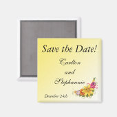 Bloem Boeket Bruiloft Magneet Favor (Voorkant / Achterkant)