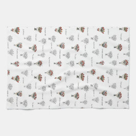 Bloem Boeket Keuken Handdoeken