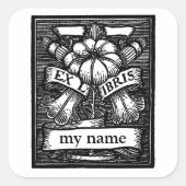 Bloem Boekplaat Stickers (Voorkant)