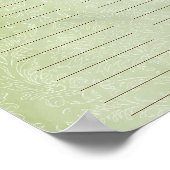 Bloem Boom Print  Huwelijkscertificaat van Quakers (Hoek)