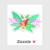 Bloem Botanisch 2 Sticker (Vel)
