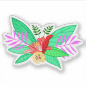 Bloem Botanisch 2 Sticker (Voorkant)