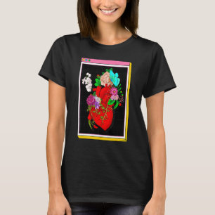 Bloem Botanische Anatomische Hart Tuin Bloem Pl T-shirt