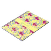 Bloem Bouquet met Dahlia Notitieboek (Linkerzijde)